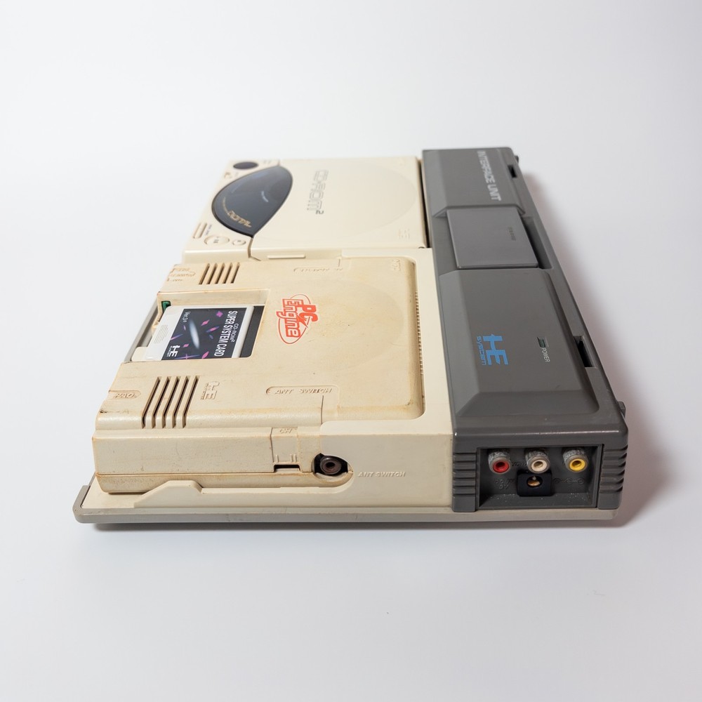 NEC PC Engine CD-ROM2 System IFU Console Super System Card Tested Japan