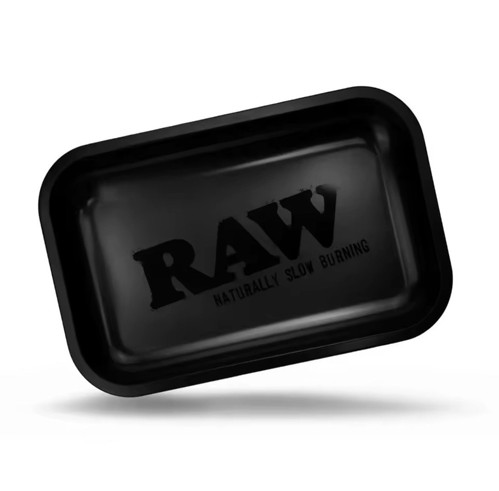 RAW Matte Black Small Rolling Tray