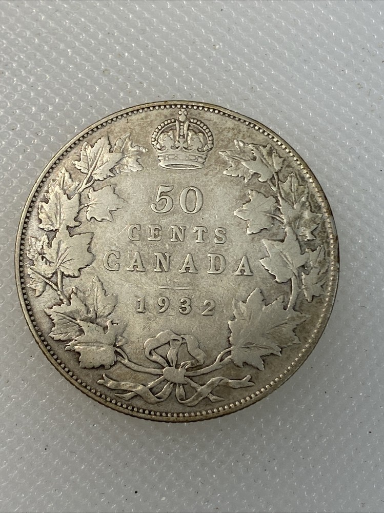 1932 canada 50 cents R5