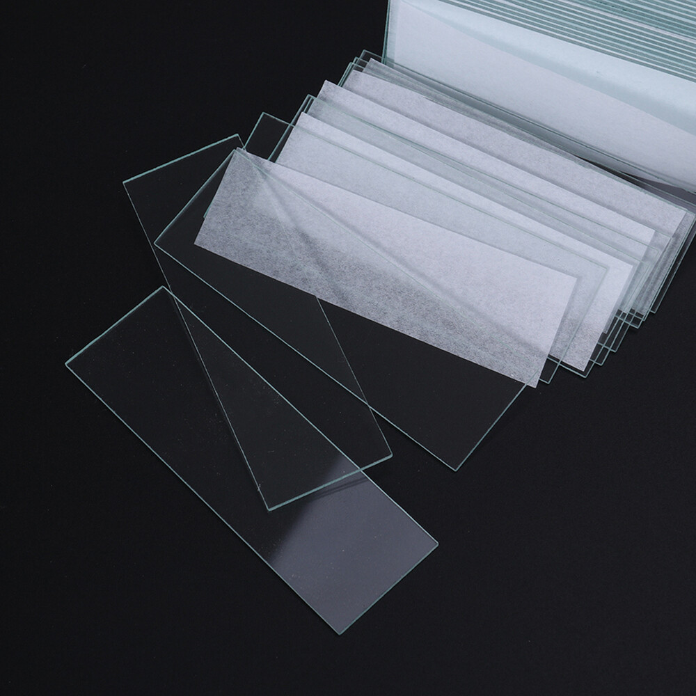 1 Set 50 Slides Prepared Microscope Slide Set for Science Education Set