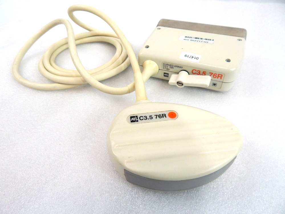 ATL C3.5 76R CURVED ARRAY ULTRASOUND TRANSDUCER PROBE