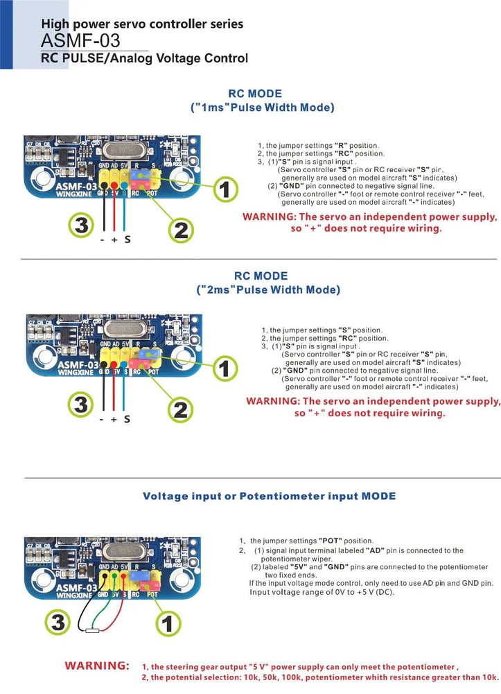 ASMF-04 (ASMF-03 Upgraded Version) Single Channel High Torque 500Nm Controller