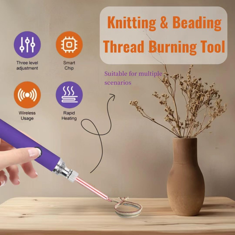 Rechargeable Wire Burning Kit, Digital Wire Burning Tool. Suitable for Bead Stri