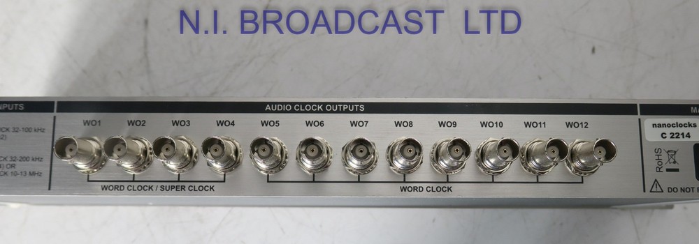 Rosendahl nanoclocks digital audio clock server