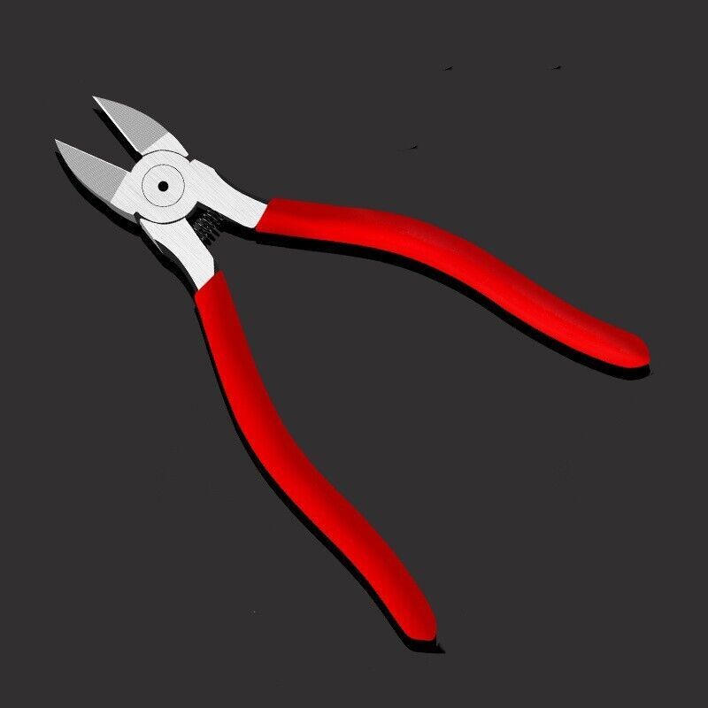 Diagonal Cutting Plier 8" Wire Cutter Side Cutting Plier Spring-loaded