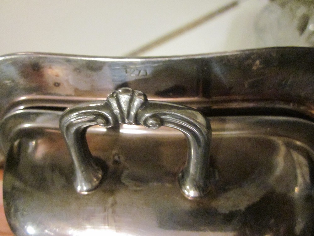 Friedman Silver Co. Silver Plate 9 Inch RECTANGULAR Serving Dish #1271