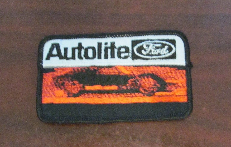 AUTOLITE Ford NOS 4 x 2 1/2 Inch Patch