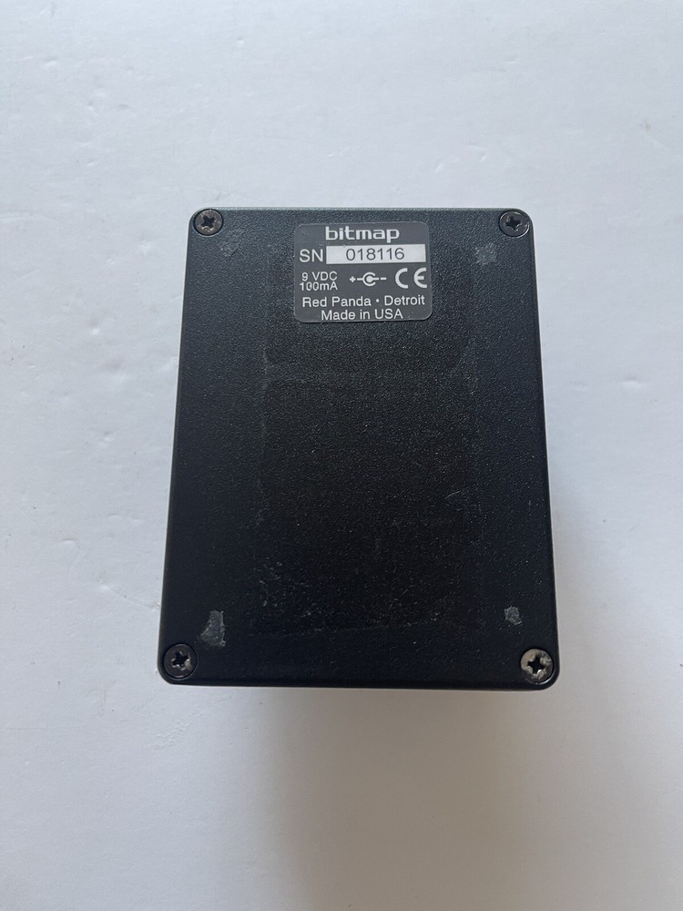 Red Panda Bitmap V1 Bitcrusher Bit Map Modulation Guitar / Bass Effect Pedal