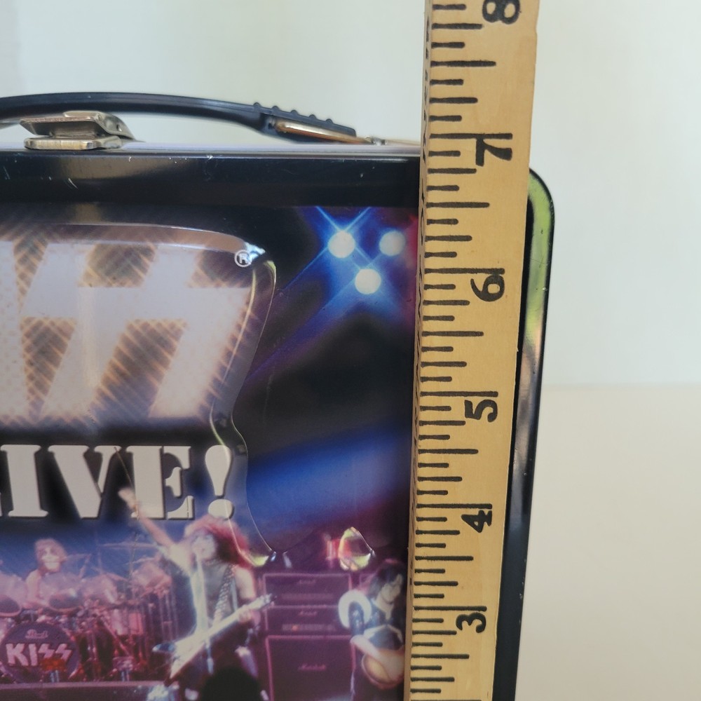KISS ALIVE! LUNCHBOX & THERMOS Set from 2001 Limited Edition Excellent!