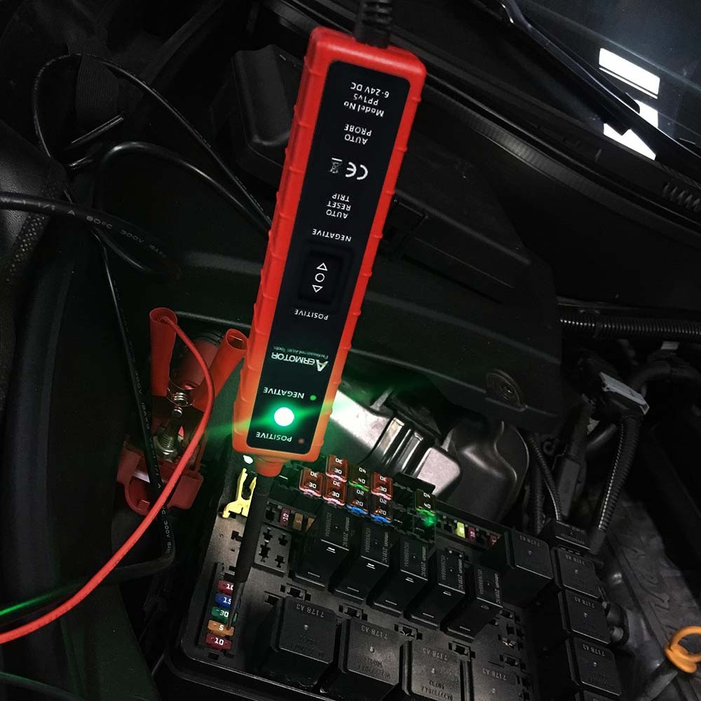 AERMOTOR Digital Automotive Power Probe Circuit Electrical Tester Device System
