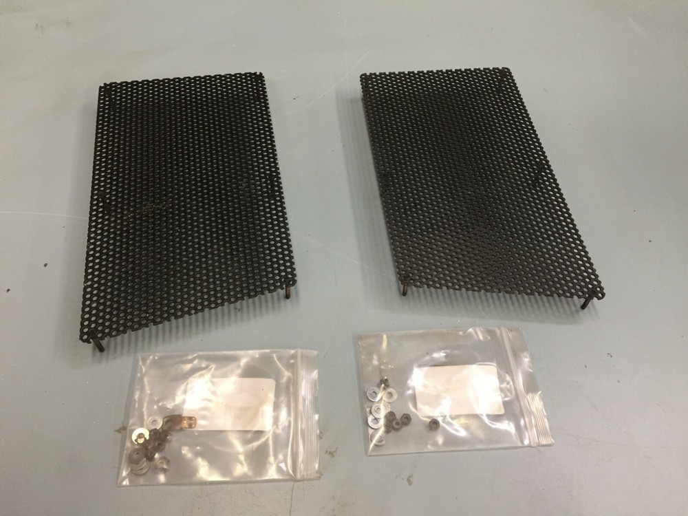 NSM ES-V Solid Gold jukebox tweeter speaker grilles (pair)