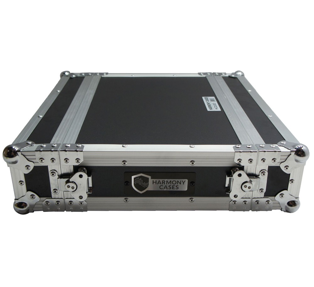 Harmony Cases HC2UED Pro DJ Flight 2U FX Effect 16" Depth Road Vertical Case