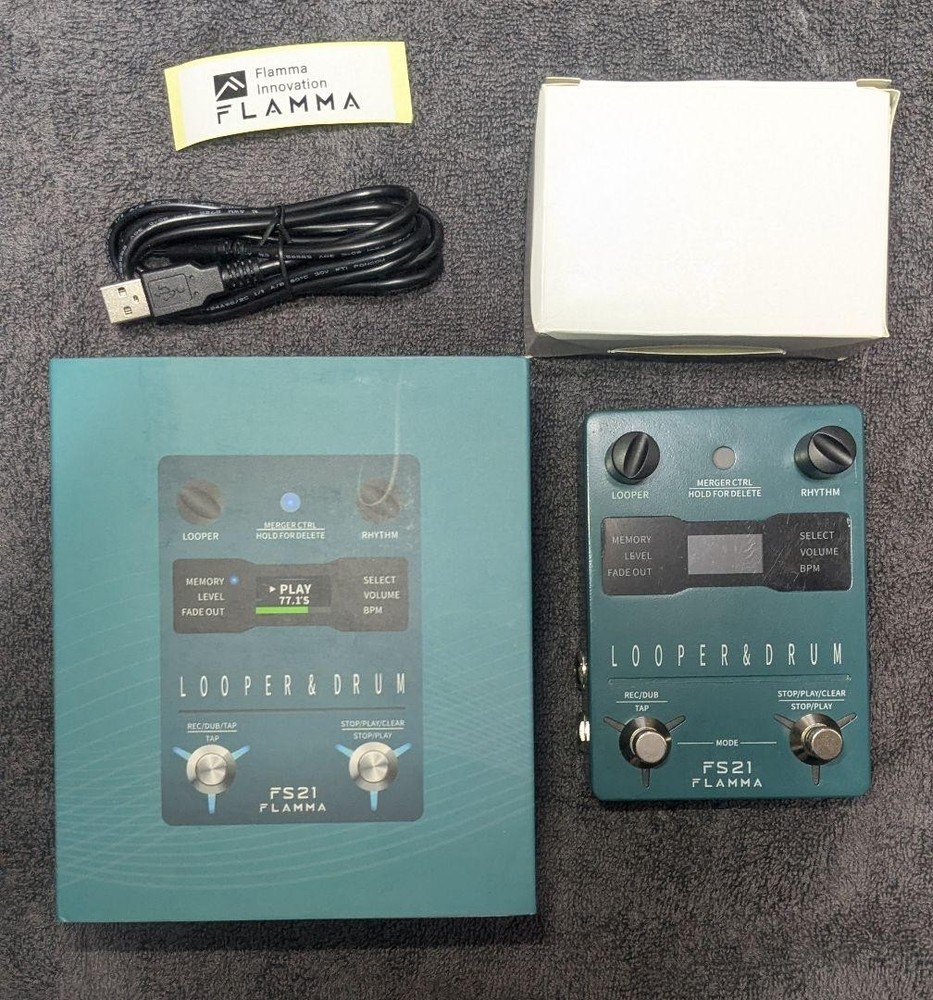 Tested FLAMMA FS21 Looper Drum Machine