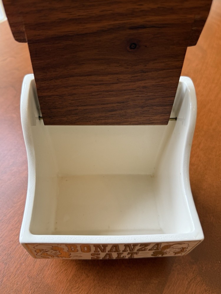 Vintage Bonanza Salt Cellar