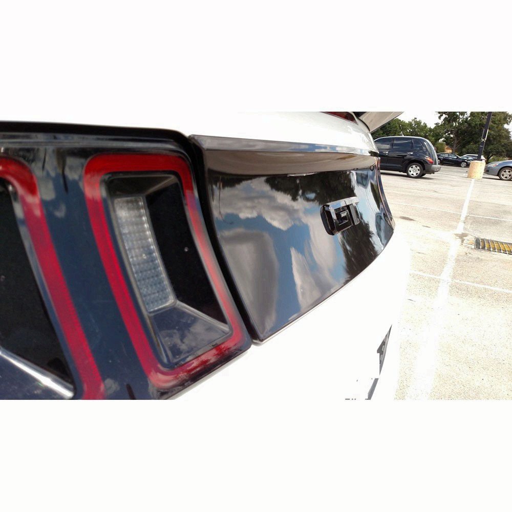 2010-2014 Mustang Smooth Black Decklid Panel Gloss Blackout