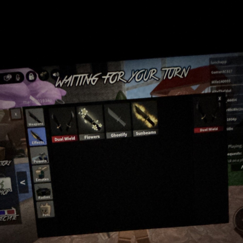 A stack of mm2 items rare not untamable anymore