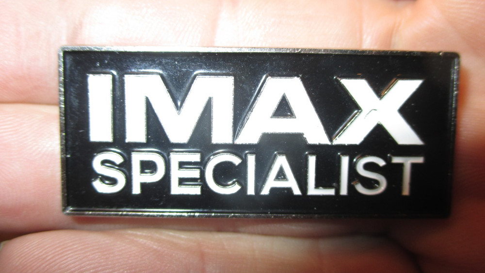 Lapel Pin IMAX Specialist 2"  #77