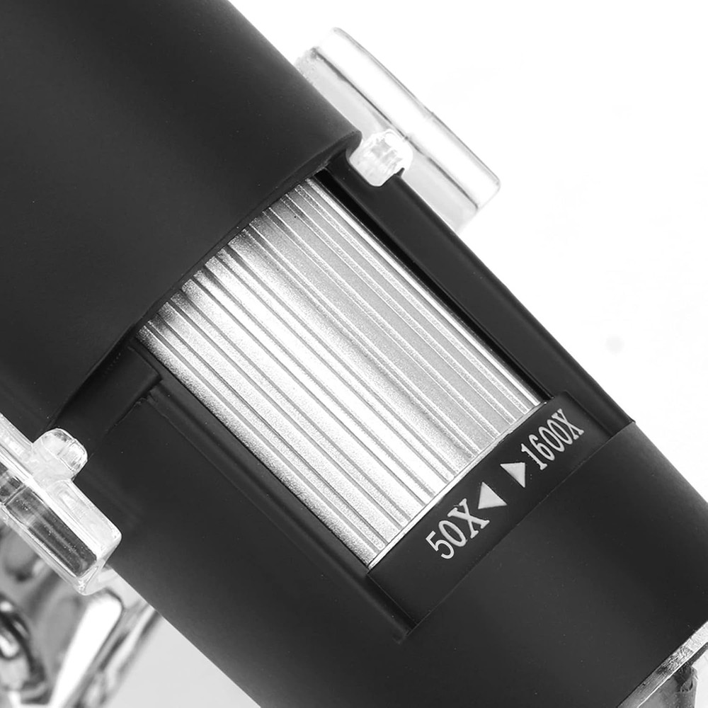 Digital Microscope 1600X USB Handheld Microscope for Science Lab, Plant Inspecti
