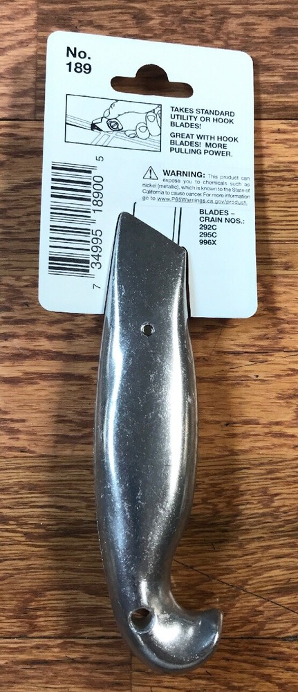 Crain 189 Hook Handle Utility Knife