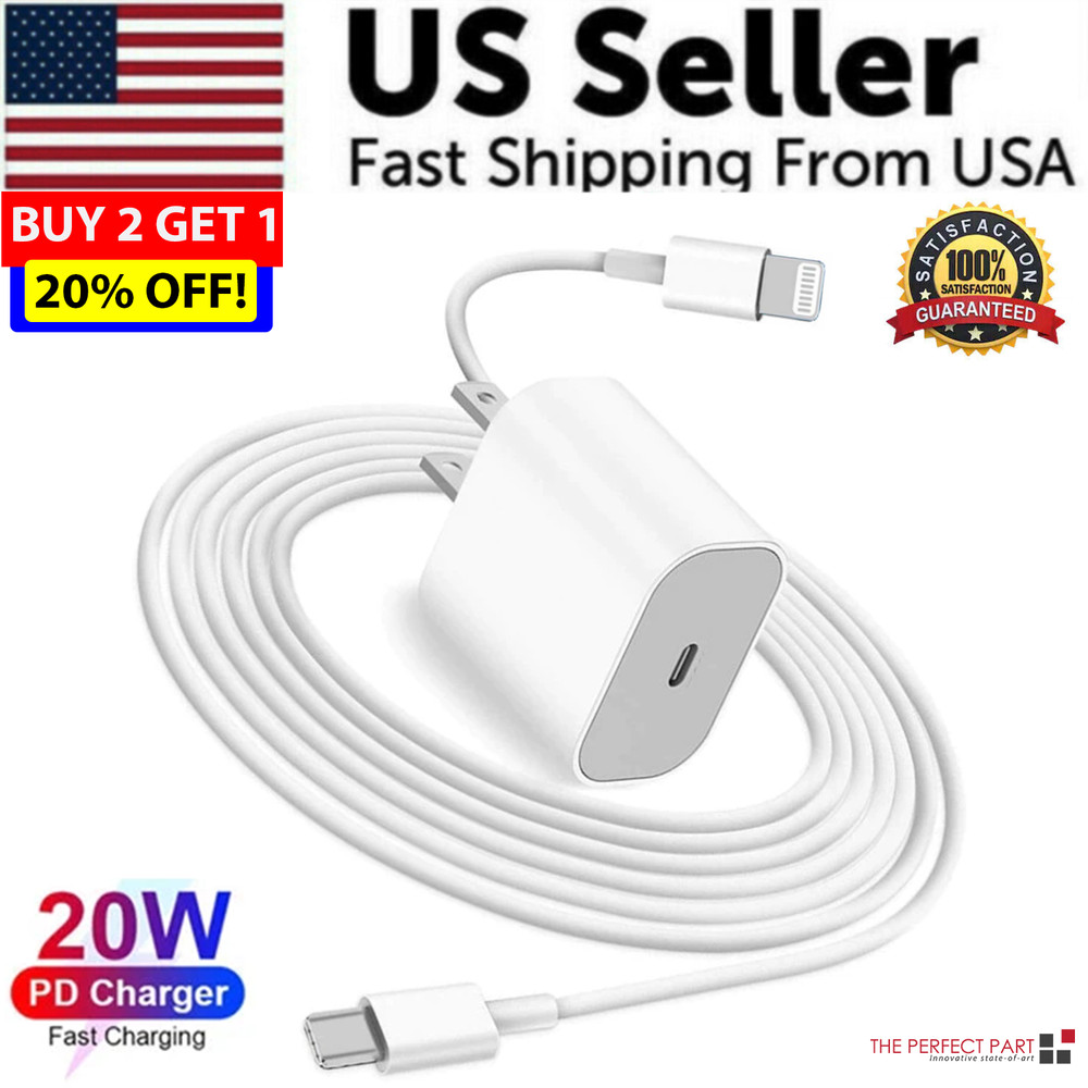 Super Fast Charger Type C For iPhone 14 13 12 11 Pro Max XS XR 8 7 6 Plus USB-C