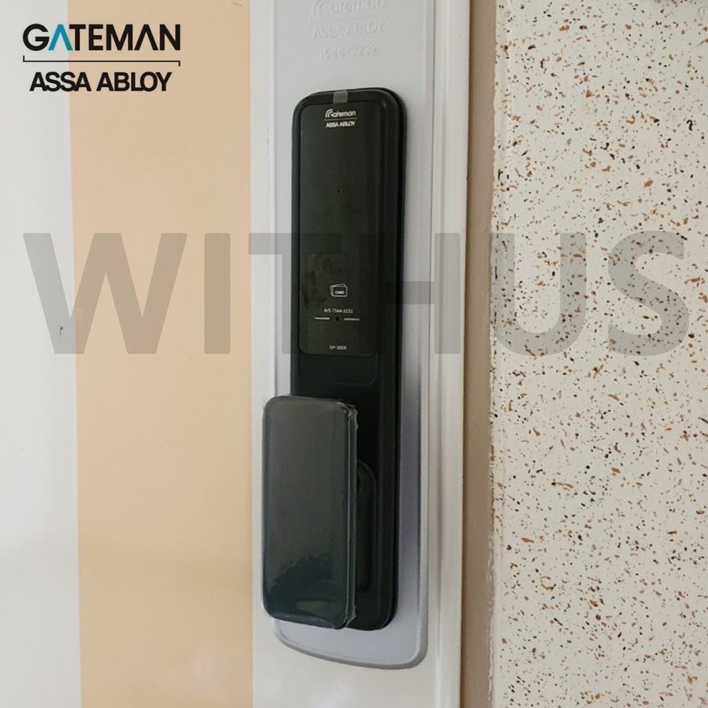 Gateman GP-300R 2Way Push-Pull Digital Door Lock with Key tag - Tracking