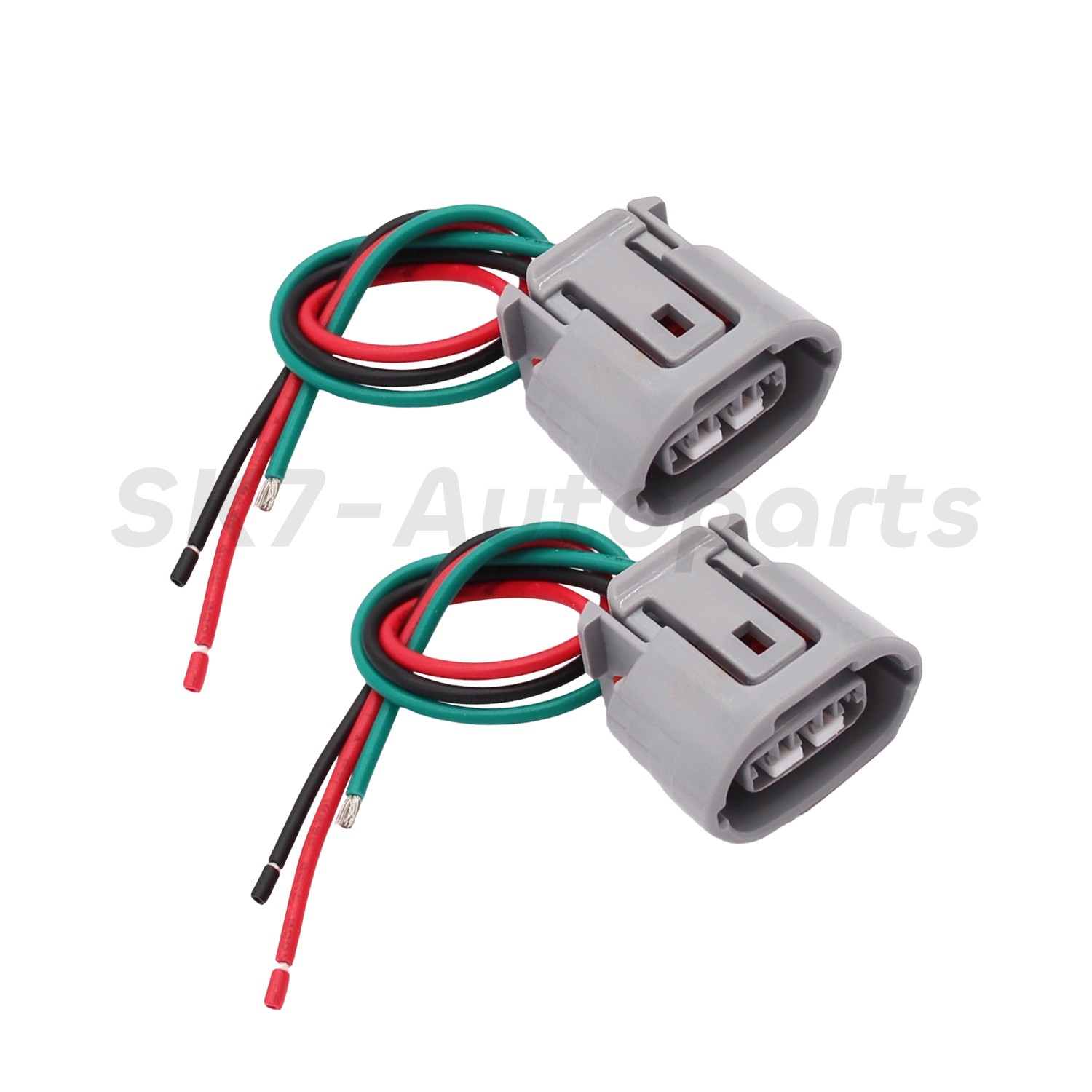 For 90980-11349 TOYOTA 3 Pin Alternator Wiring Connector Pigtail Plug Socket ×2