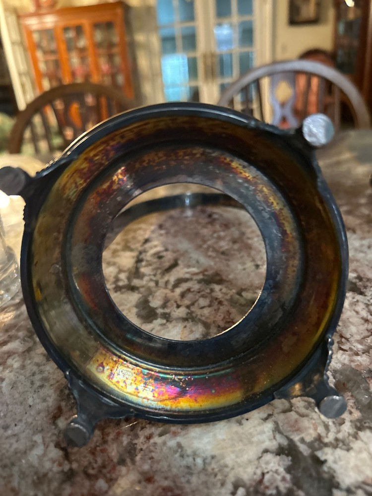 Antique Victorian Silverplate Pickle Castor