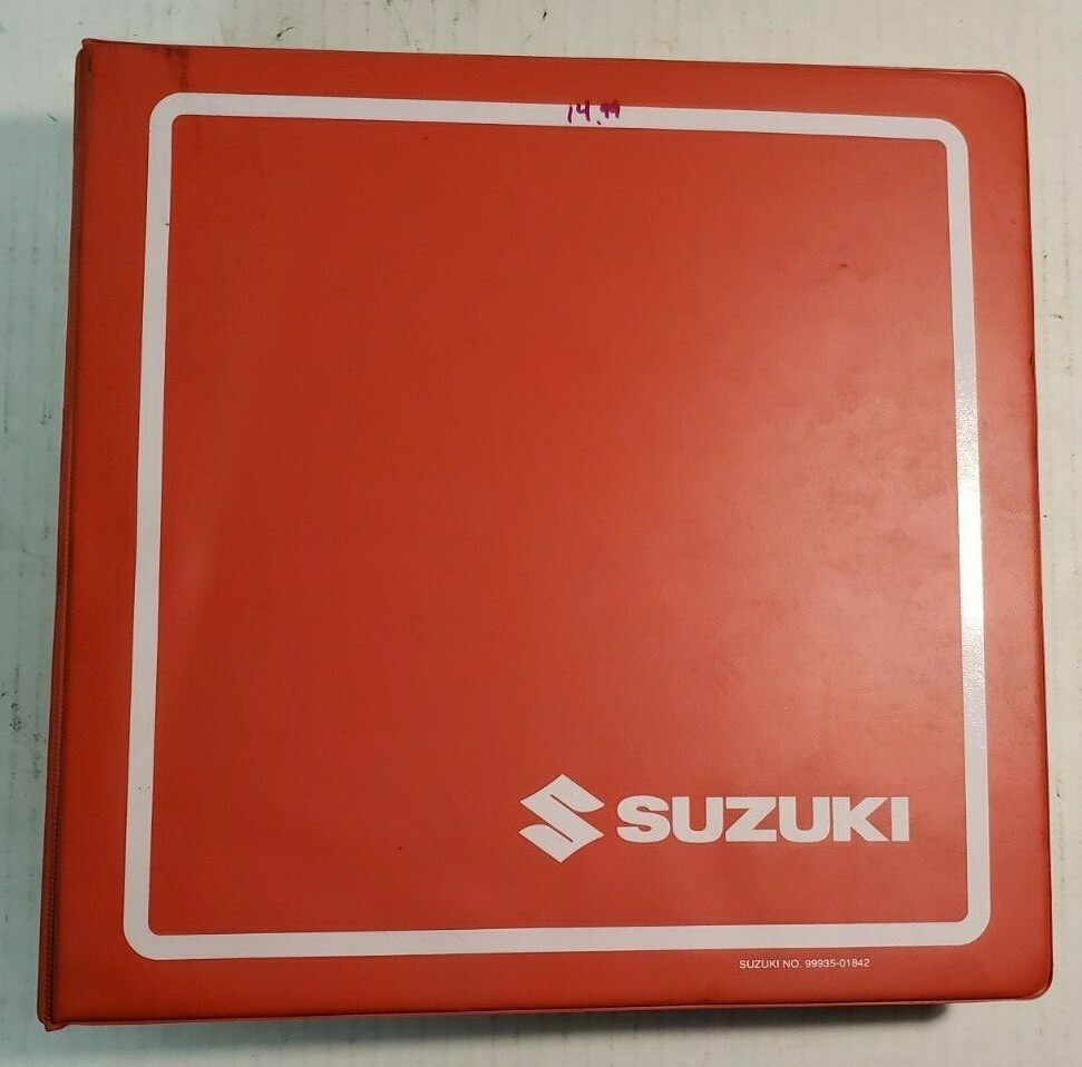 Suzuki Service Bulletins And Tech Seminar Updates With Binder