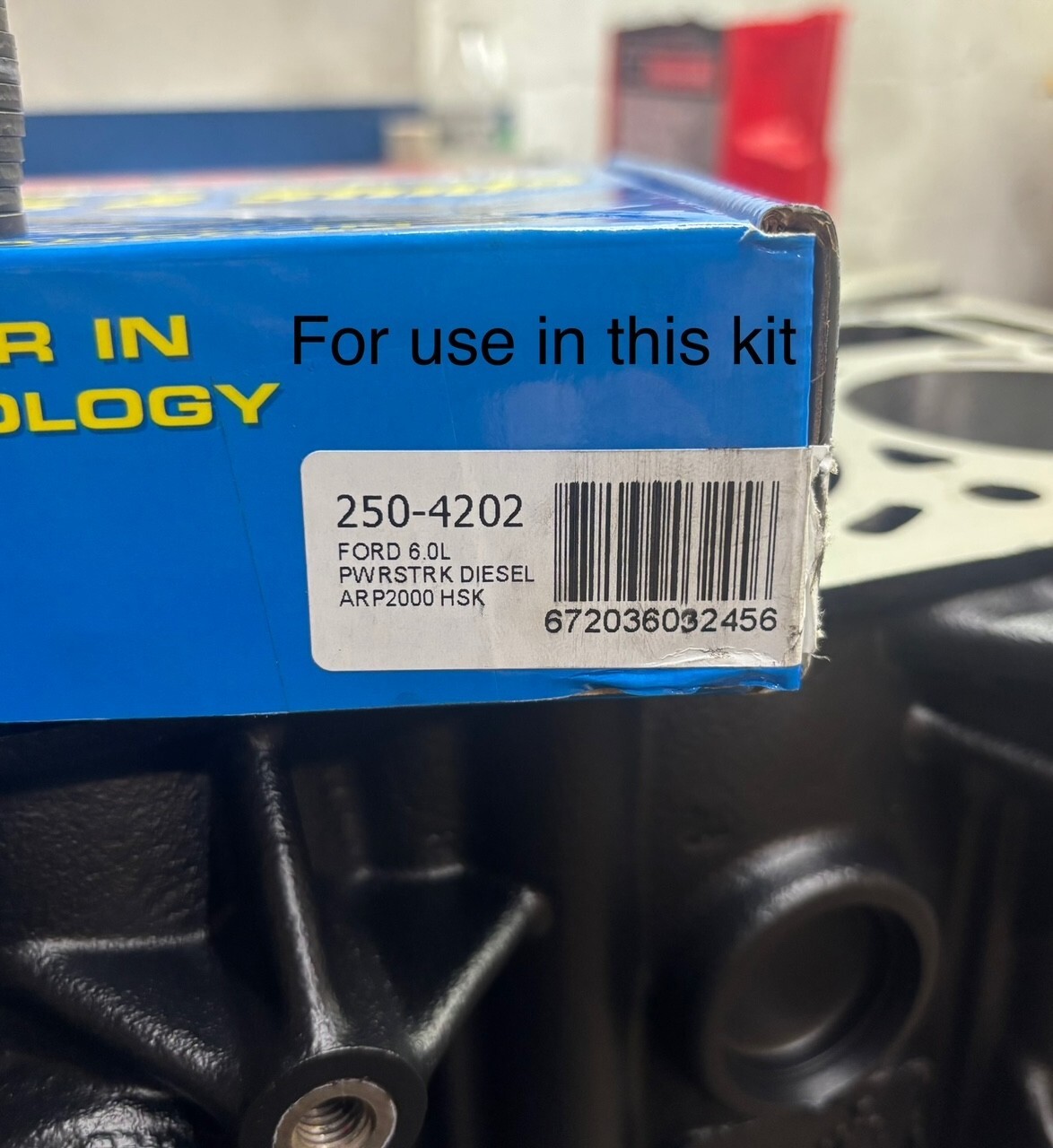 ARP 250-4202 6.0 POWERSTROKE HEAD STUD WASHERS (10 PACK) FORD F250-F550 NEW