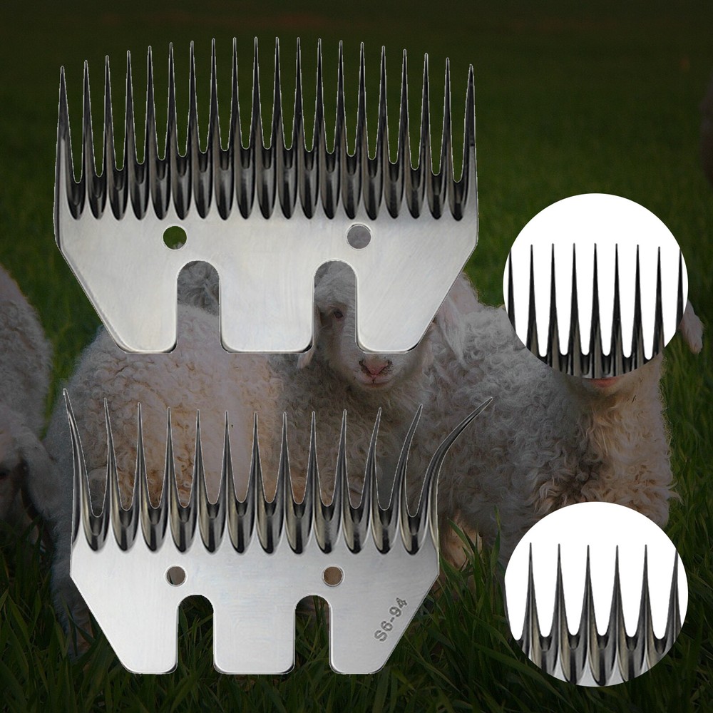 BEIYUAN Sheep Shears Clipper Blades 20 Tooth Comb Goat Machine Replacement Tool