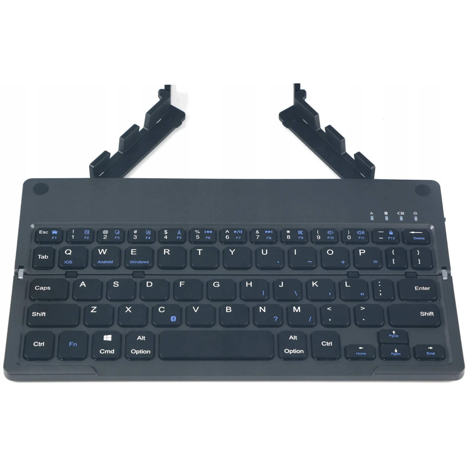 Mini Foldable Aluminum Bluetooth Keyboard for iPad Air Pro iPhone Android Phone