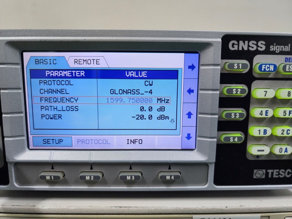 TESCOM TC-2800A GNSS Signal Generator, GPS, GLONASS