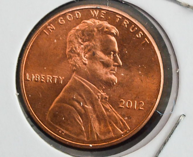 2012-P&D Lincoln Shield Cent (2) Penny Set BRILLIANT UNCIRCULATED