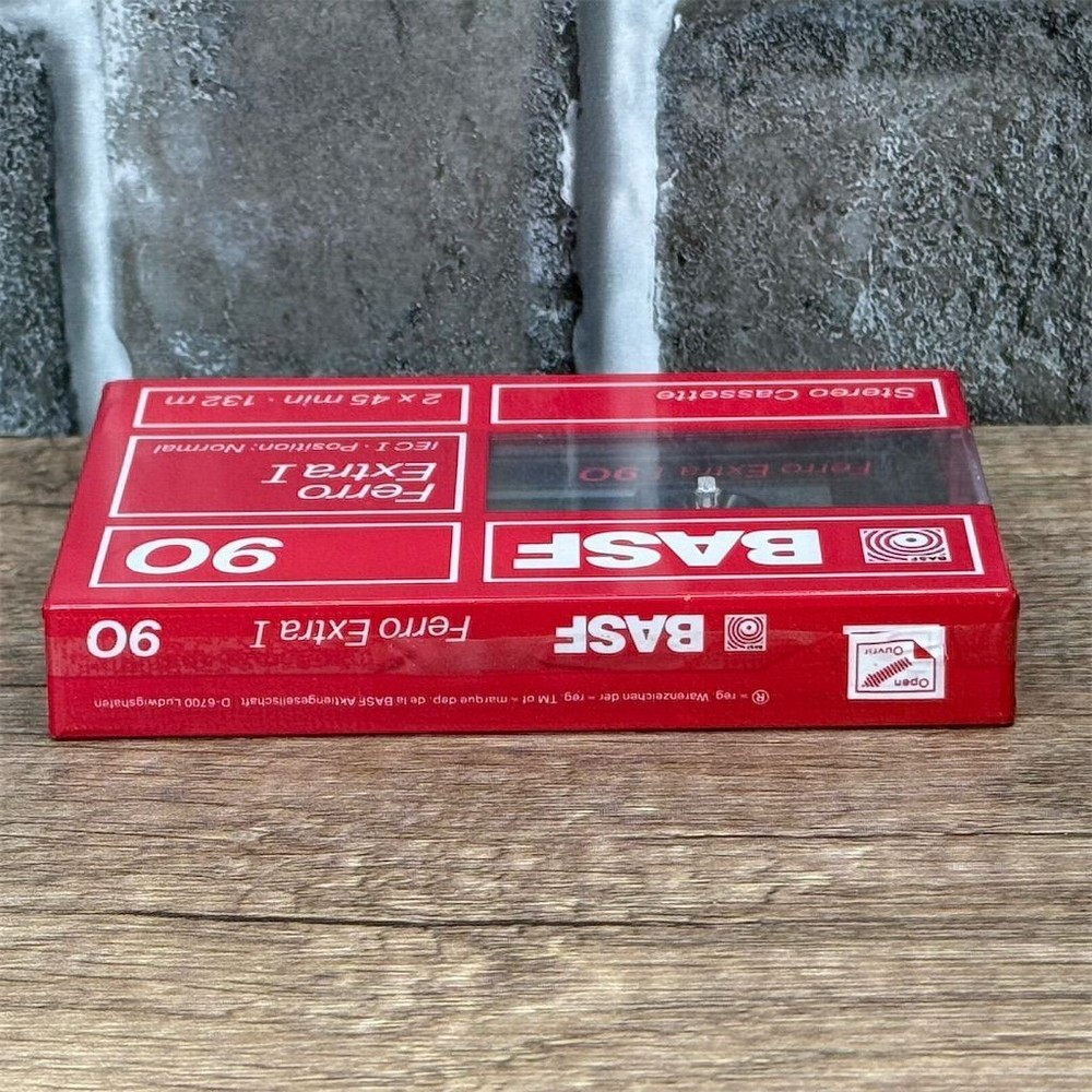 BASF Ferro Extra I 90 Min Blank Audio Cassette Tape