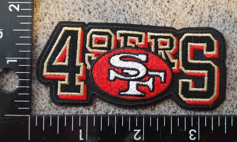 SAN FRANCISCO 49ers IRON ON PATCH