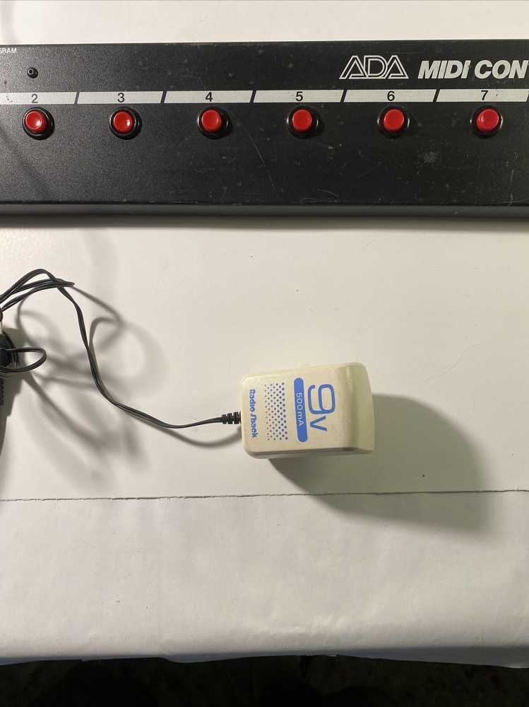 Untested ADA MC-1 MiDi Controller Foot Controller. Read.