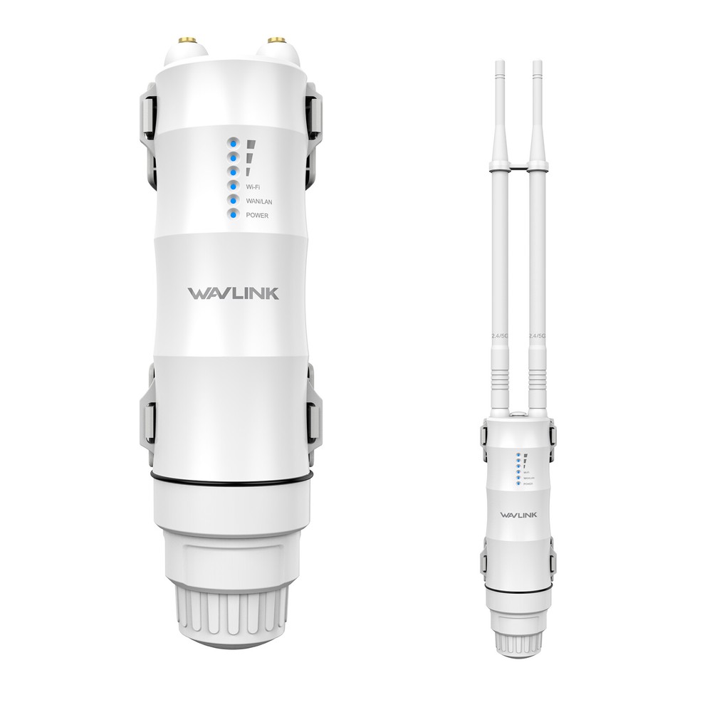 2X 1200Mbps Outdoor Indoor Router Wireless Range Extender Access Point Repeater