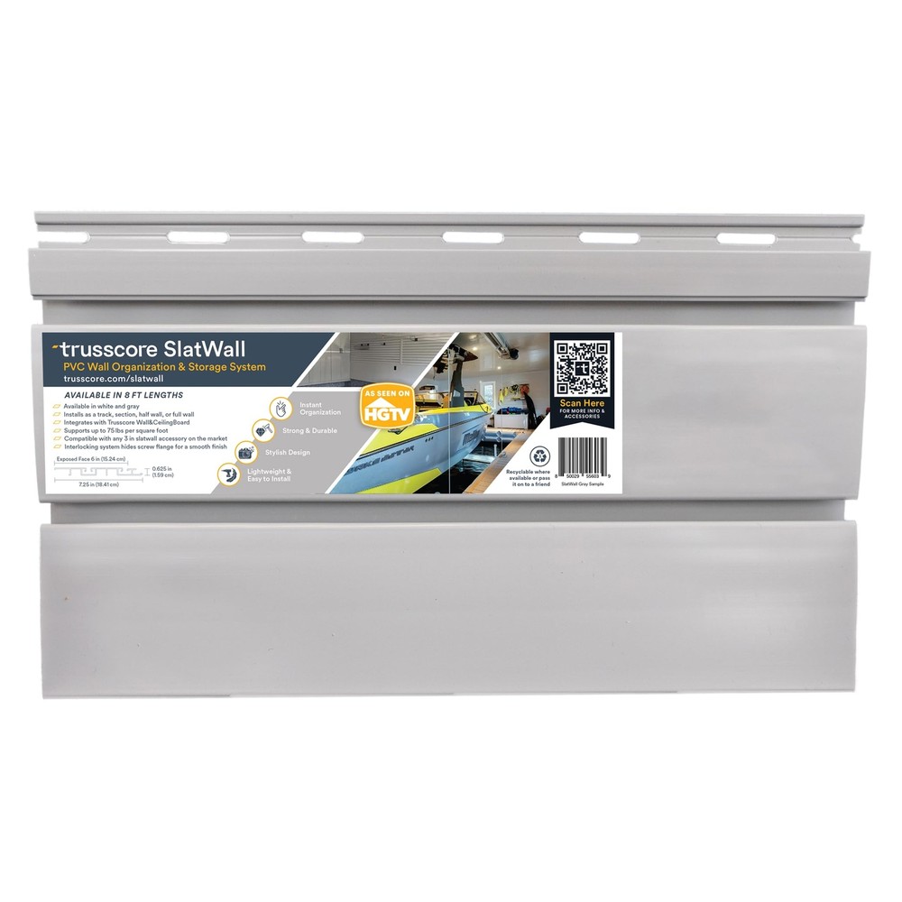 Slatwall 12" Sample gra