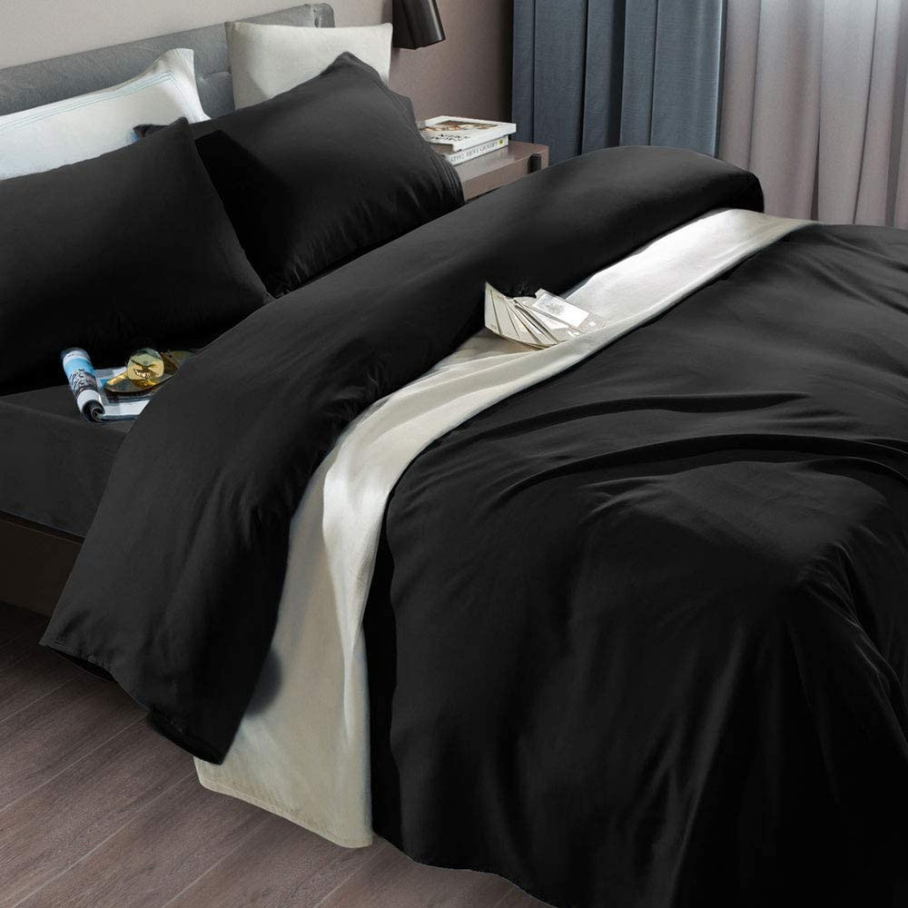 SONORO KATE Bed Sheet Set Super Soft Microfiber 1800 Thread Count Luxury Egyptia