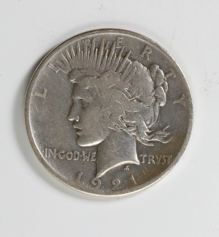 1921-P $1 PEACE SILVER ONE DOLLAR
