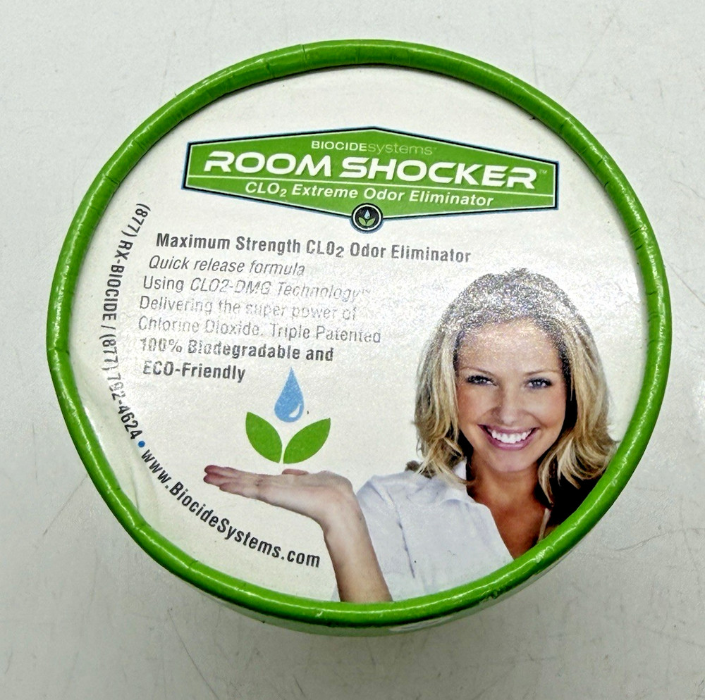 New Biocide Systems Room Shocker Quick Release Formula CLO2 Odor Eliminator