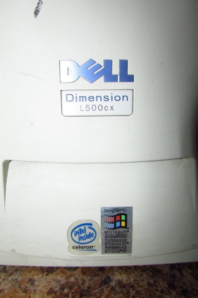 Vintage Dell Dimension L500CX Personal Computer PC - As Is