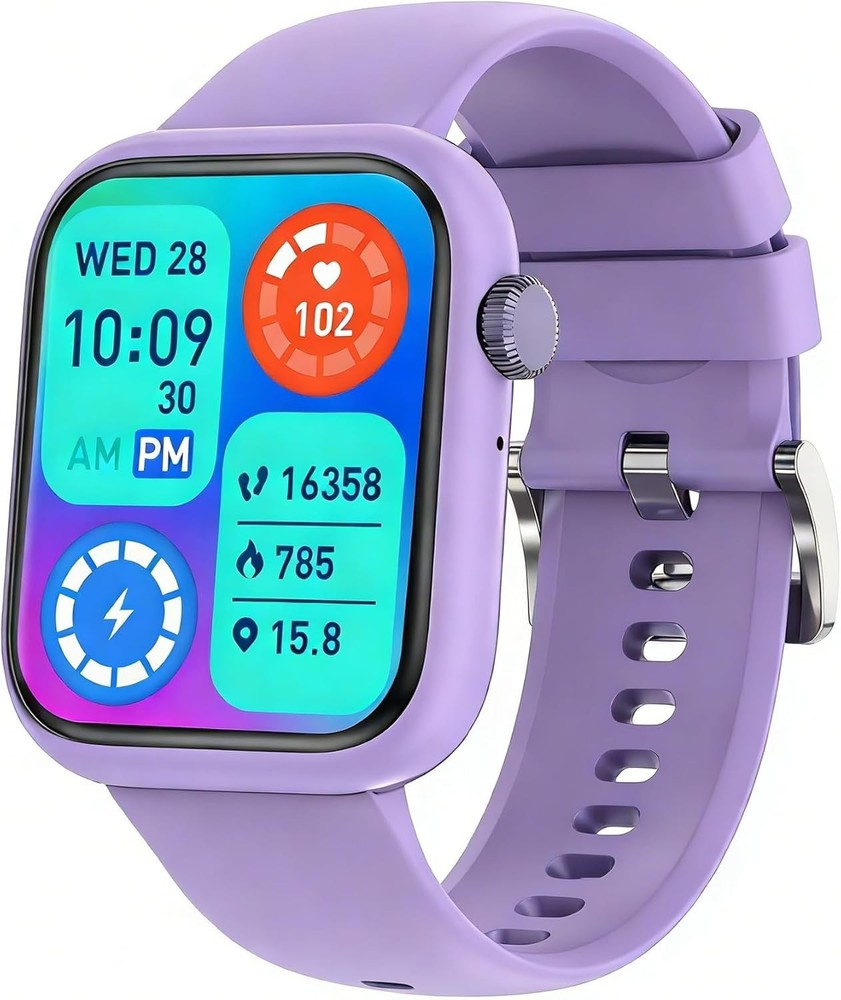 QVEQ Smart Watch Deep Purple