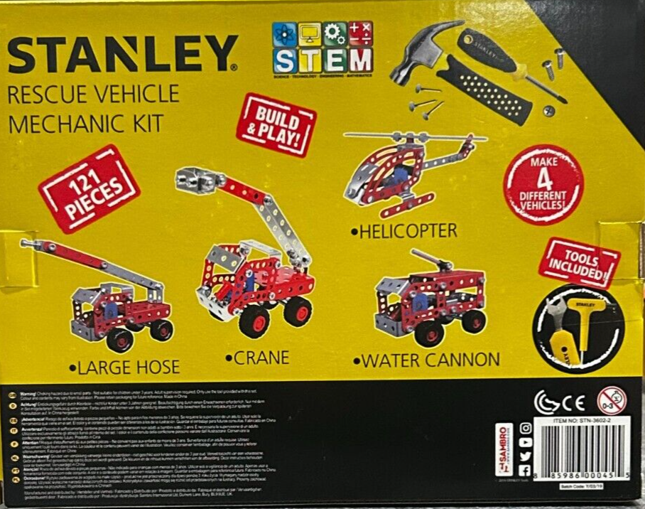 Stanley Rescue Vehicle Mechanic Kit