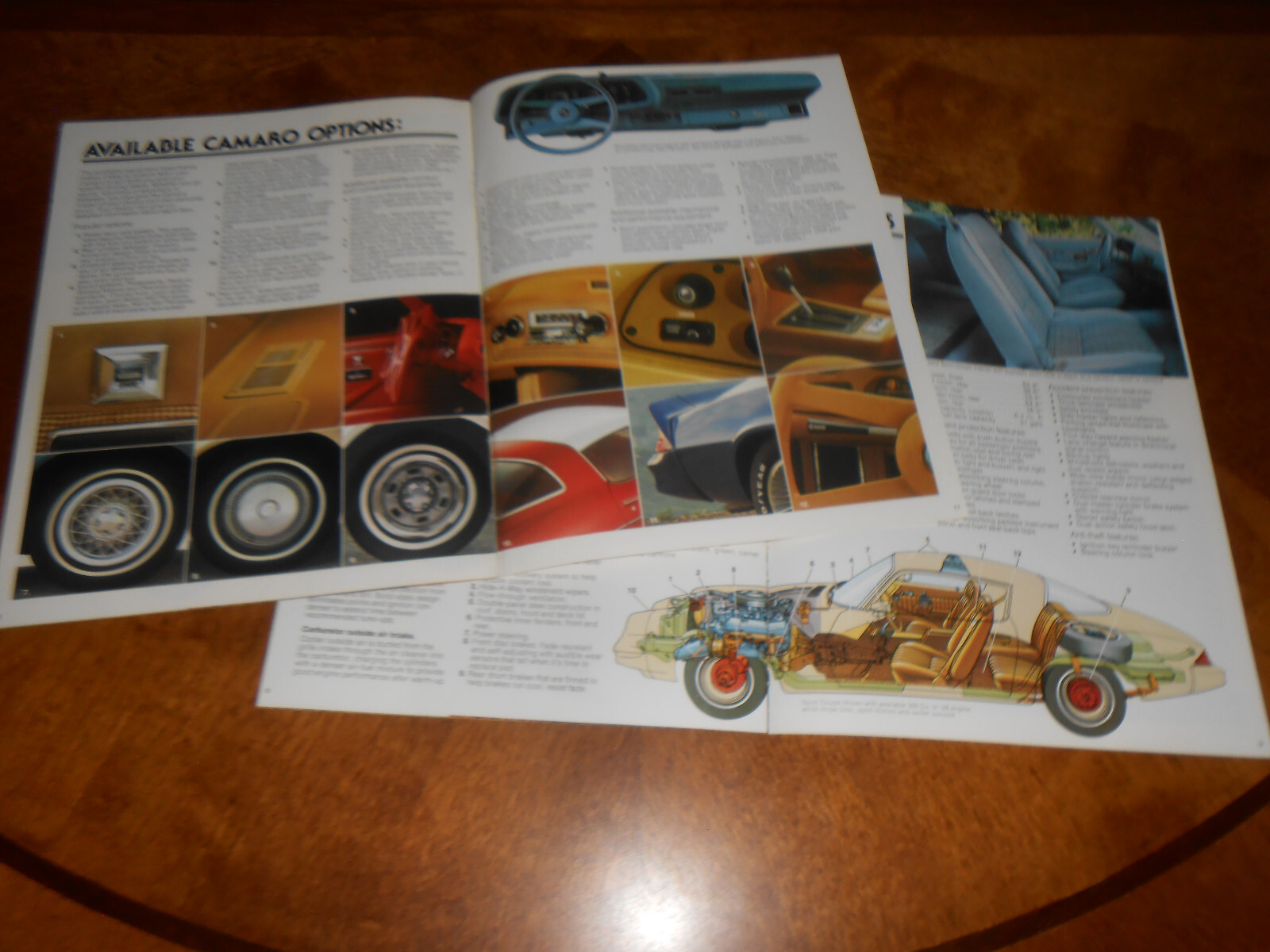 1978 CHEVROLET CAMARO ORIGINAL 12 Page BROCHURE / '78 CHEVY LT, Z28 & RS CATALOG