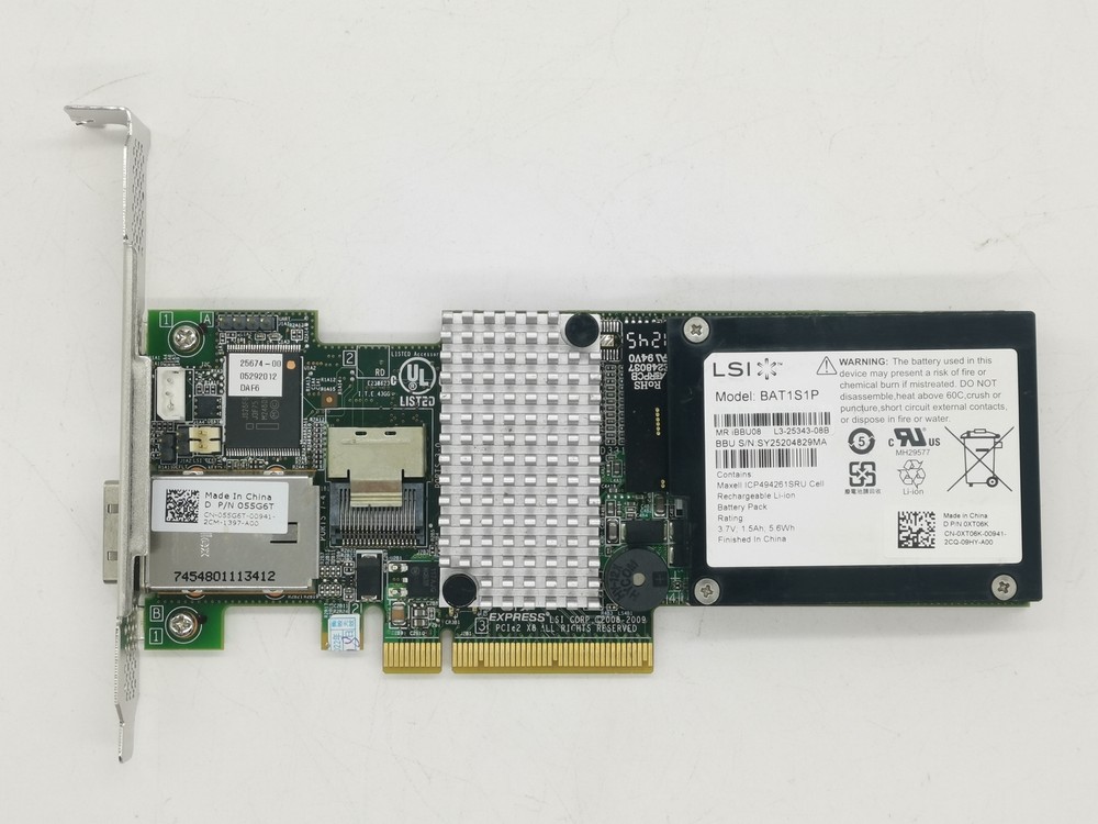 LSI/DELL 9280-4i4e 4 Int 4 Ext SAS/SATA 6G RAID Card RAID Controller w/ BBU