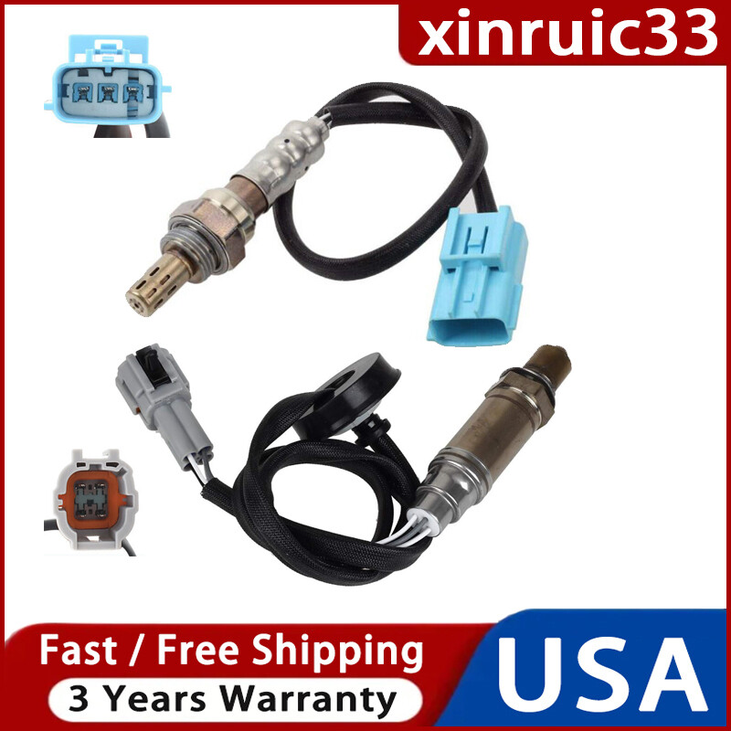 For Nissan Frontier 2.4L L4 2002-2004 2Pcs Oxygen Sensor Upstream + Downstream