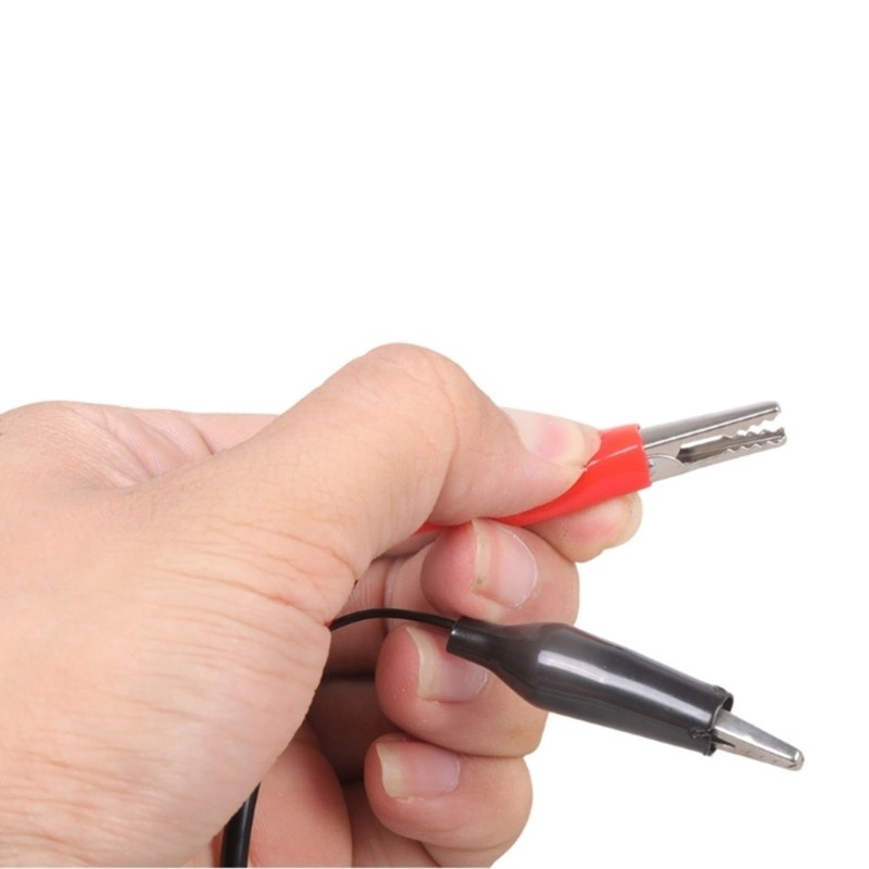 5PCS Practical Type C to Alligator Clip Connection Line Power Output Cable