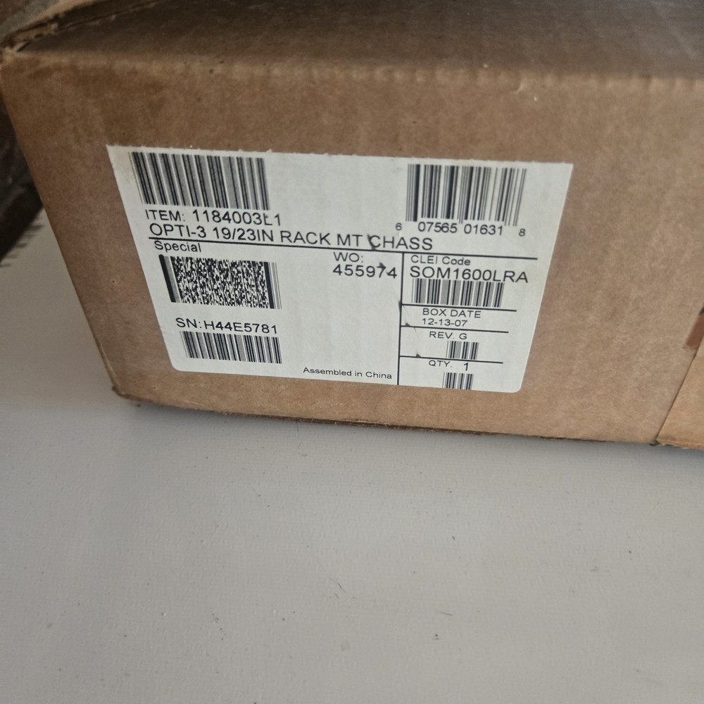 Adtran OPTI-3 RACKMOUNT CHASSIS RMC