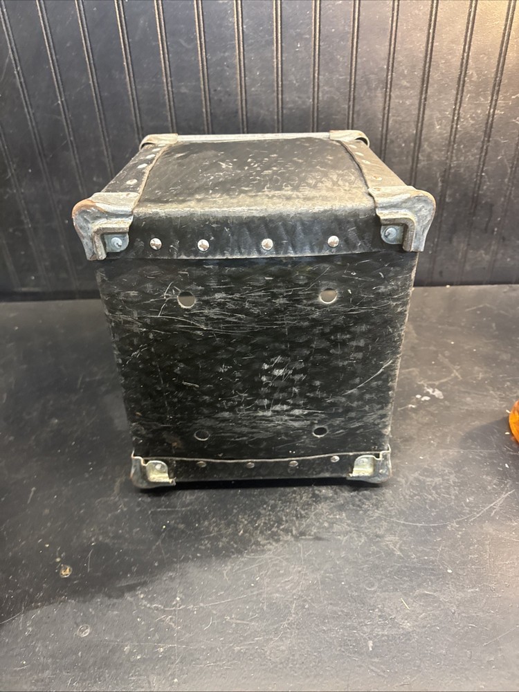 NVF Industrial Factory Kennett STACKABLE Vulcanized Fiber Storage Bin 10inx10in